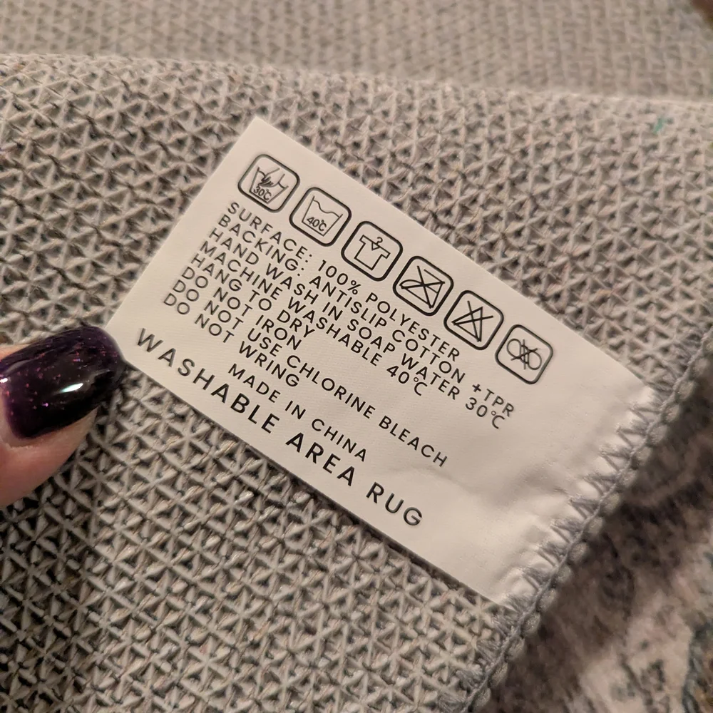 Vintage Style Area Rug